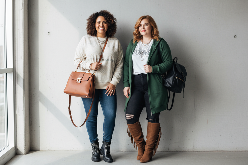 Curvy Sweatshirts & Hoodies