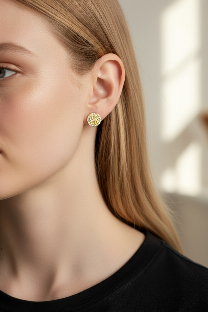 Eternity Stud Earrings