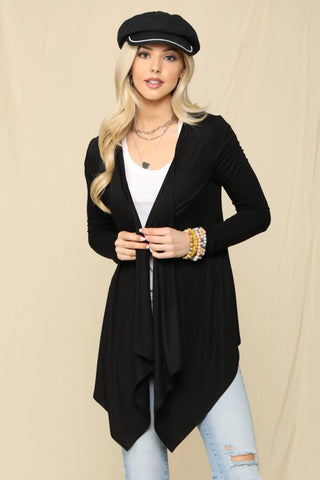 Celeste Open Front Knit Cardigan