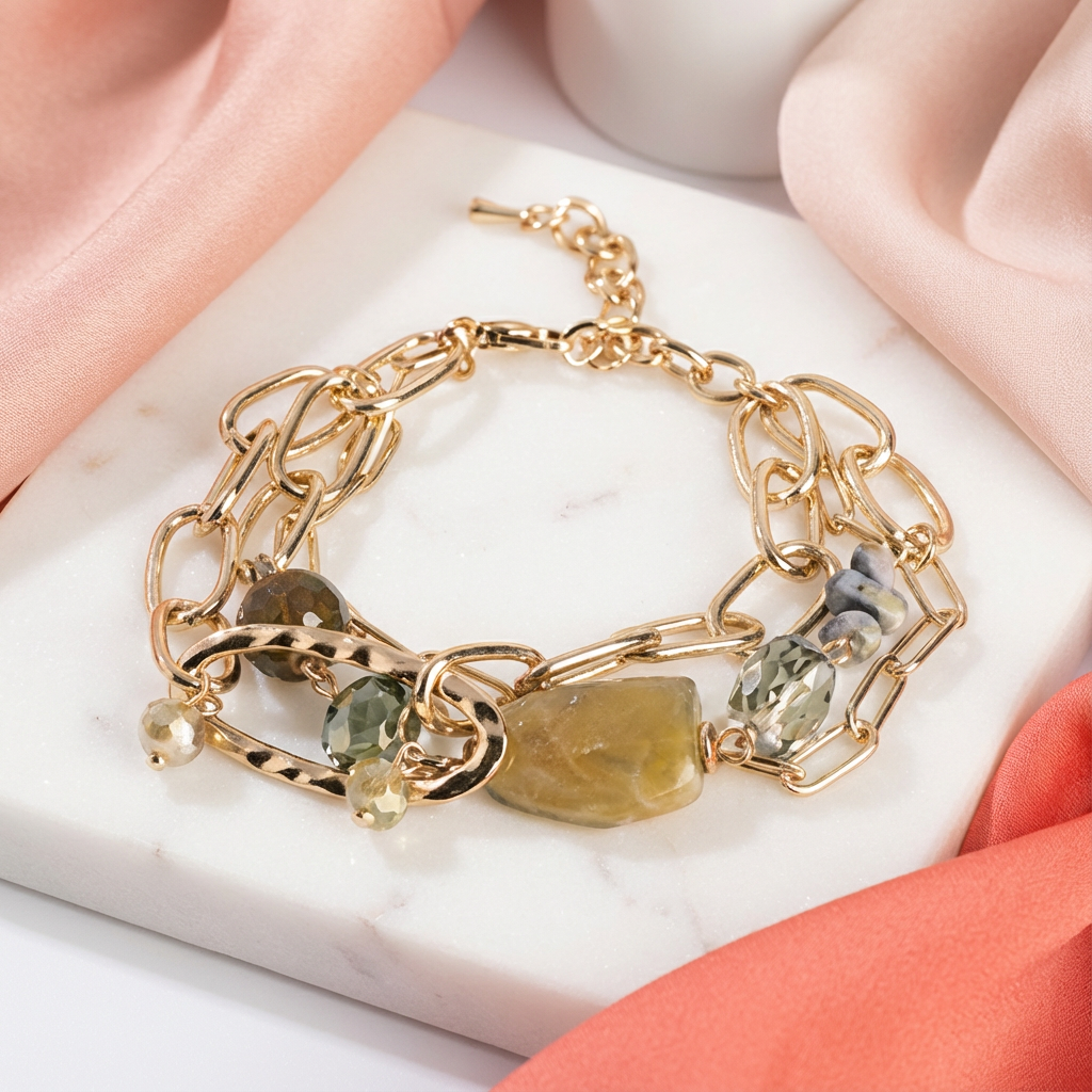 Layered Chain Bracelet