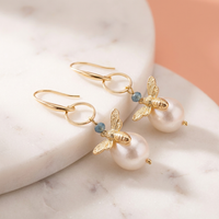 Pendientes Abeja Reina