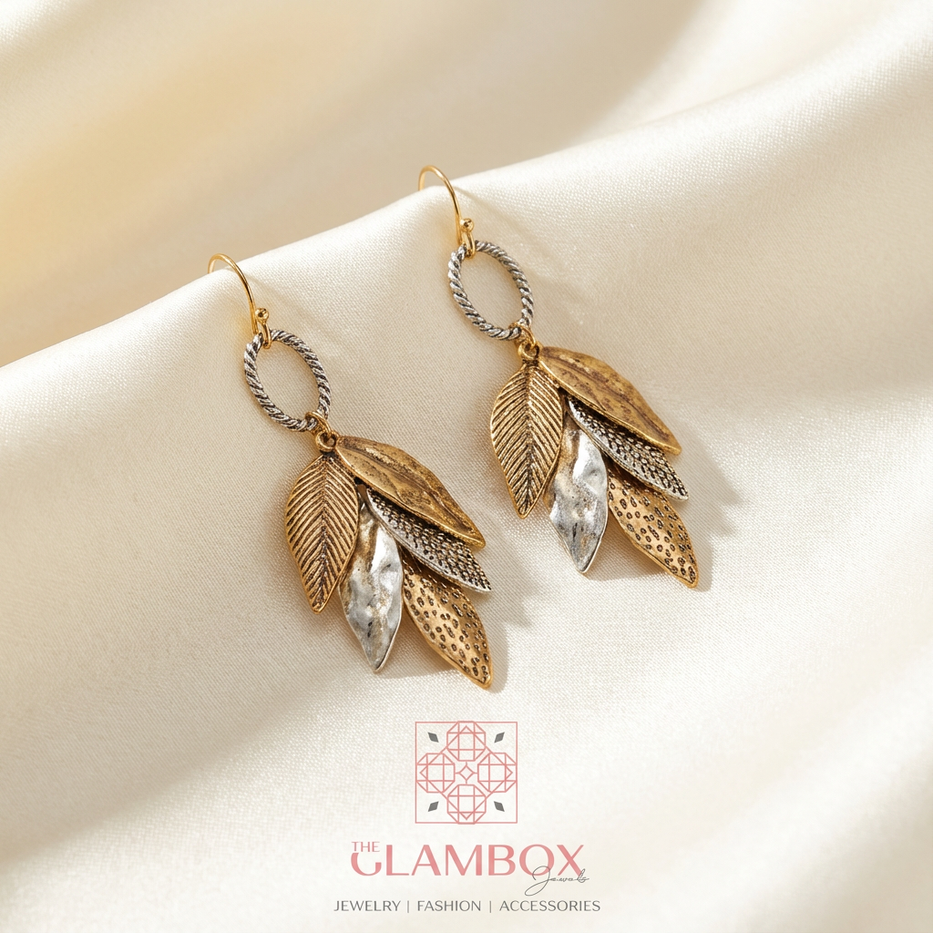 Vintage Leaves Earrings