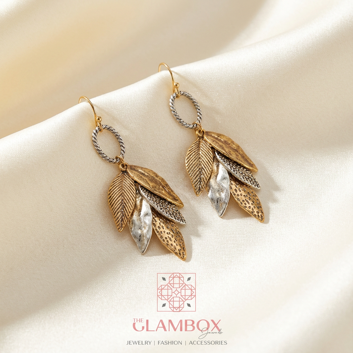Vintage Leaves Earrings