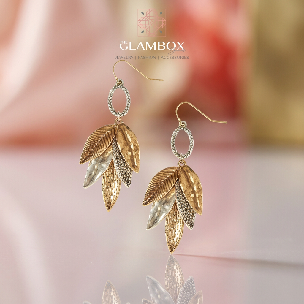 Vintage Leaves Earrings
