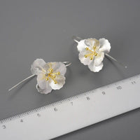 Pansies Earrings