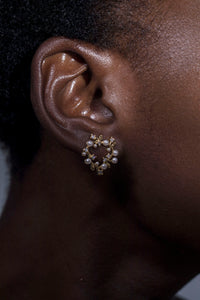 Pearl Wreath Earrings