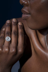 Anillo ajustable de eternidad