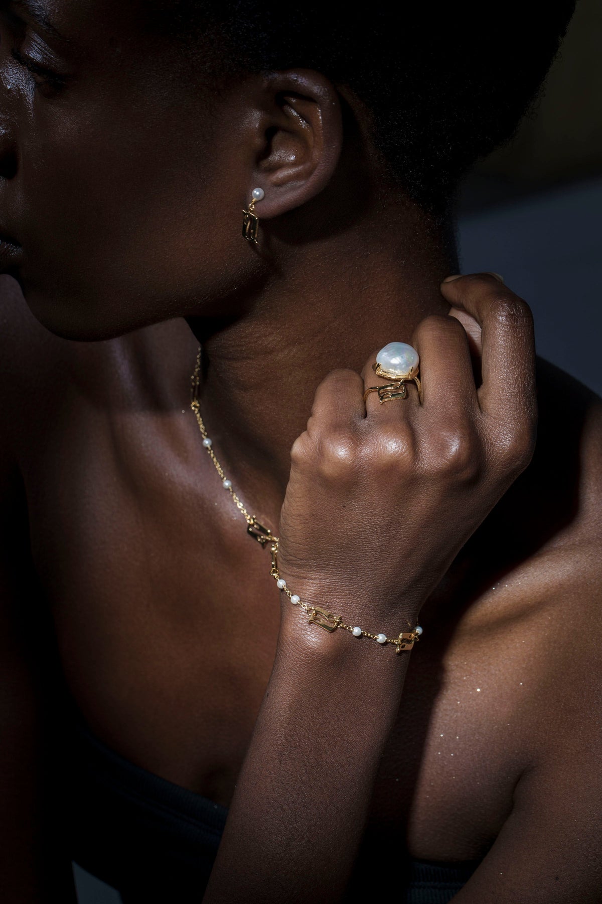 Beginning Pearl Logo Bracelet