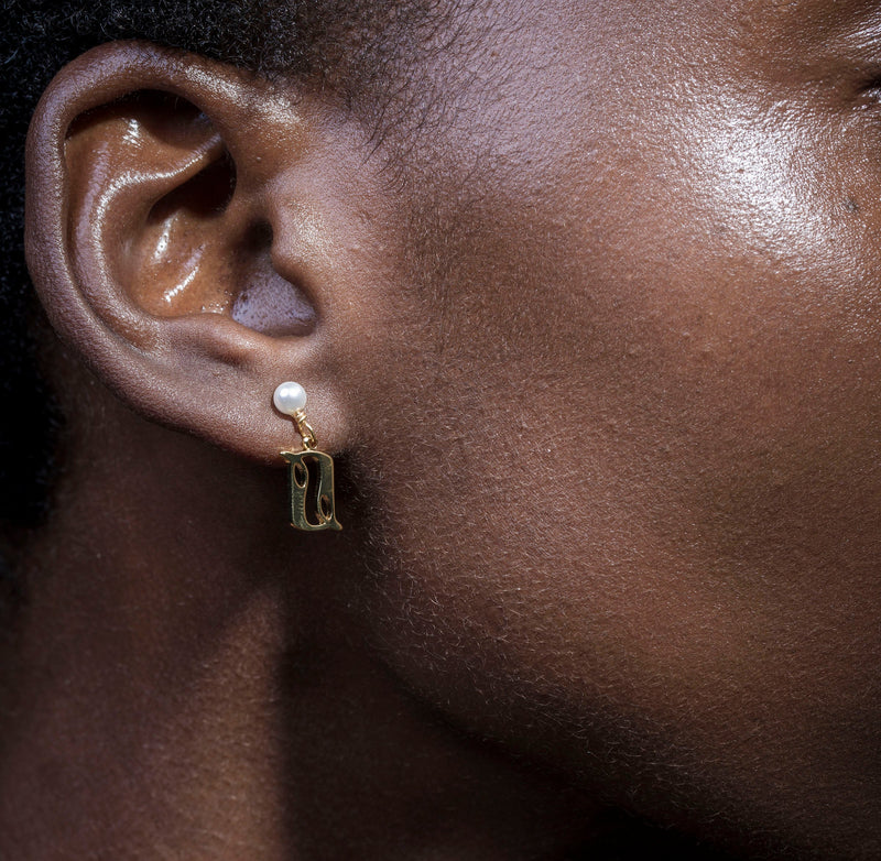 Beginning 2 Logo Earrings