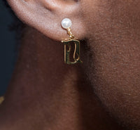 Beginning 2 Logo Earrings