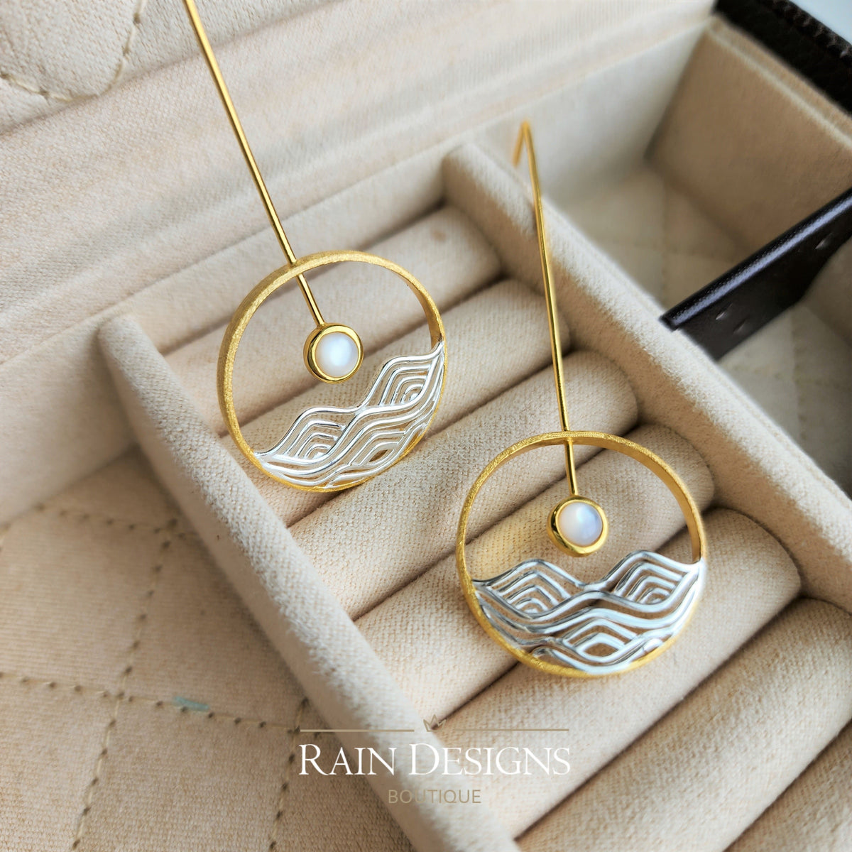 Moonlight 925 Silver Earrings