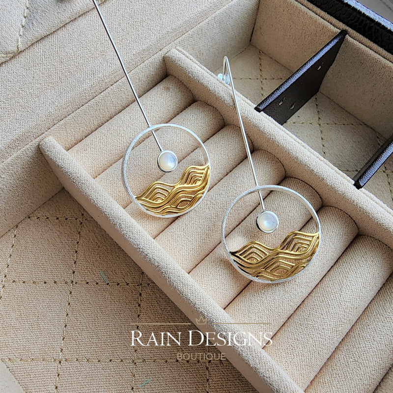 Moonlight 925 Silver Earrings