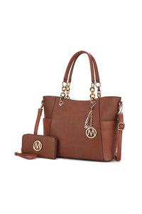 MKF Collection Merlina Embossed Tote Bag by Mia k