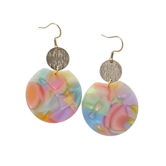 Zoey Earrings - Rainbow Delight