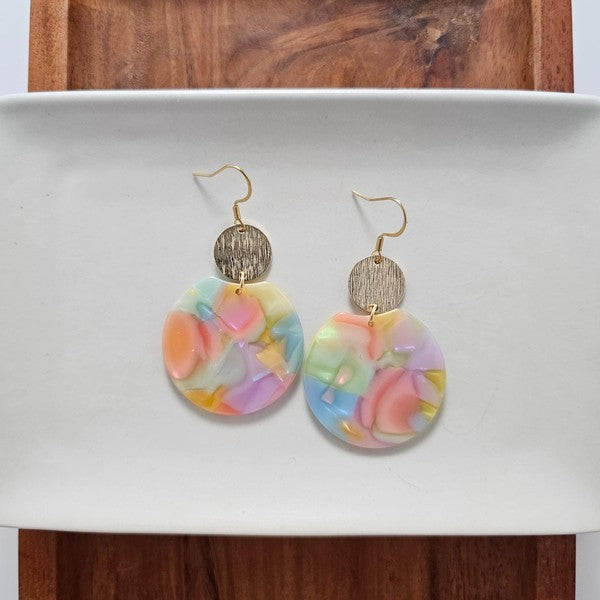 Zoey Earrings - Rainbow Delight