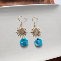 Solana Earrings - Blue