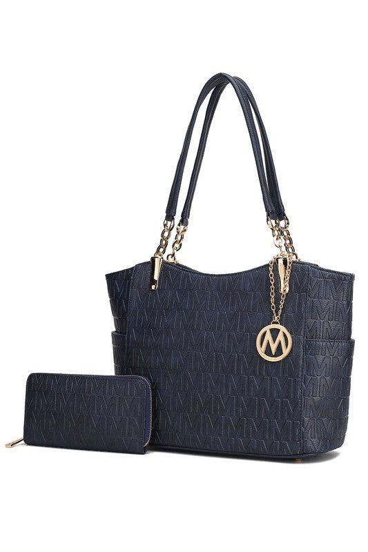 MKF Allison Tote Bag & Wallet by Mia K