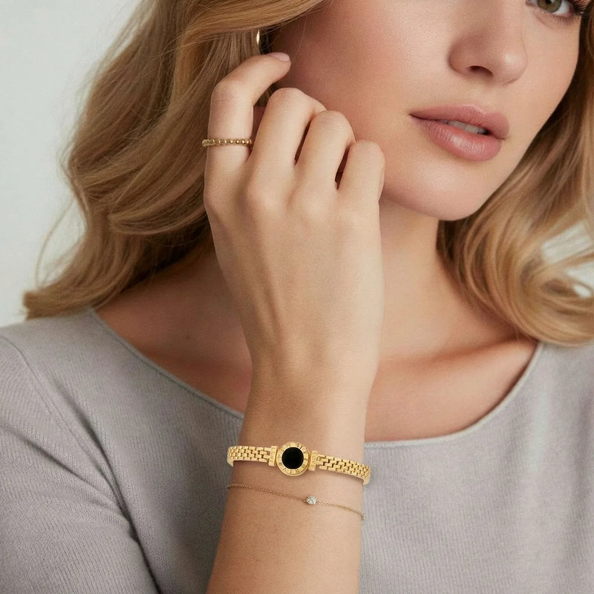 Eclipse Mesh Bracelet - The GlamBox Jewels Boutique