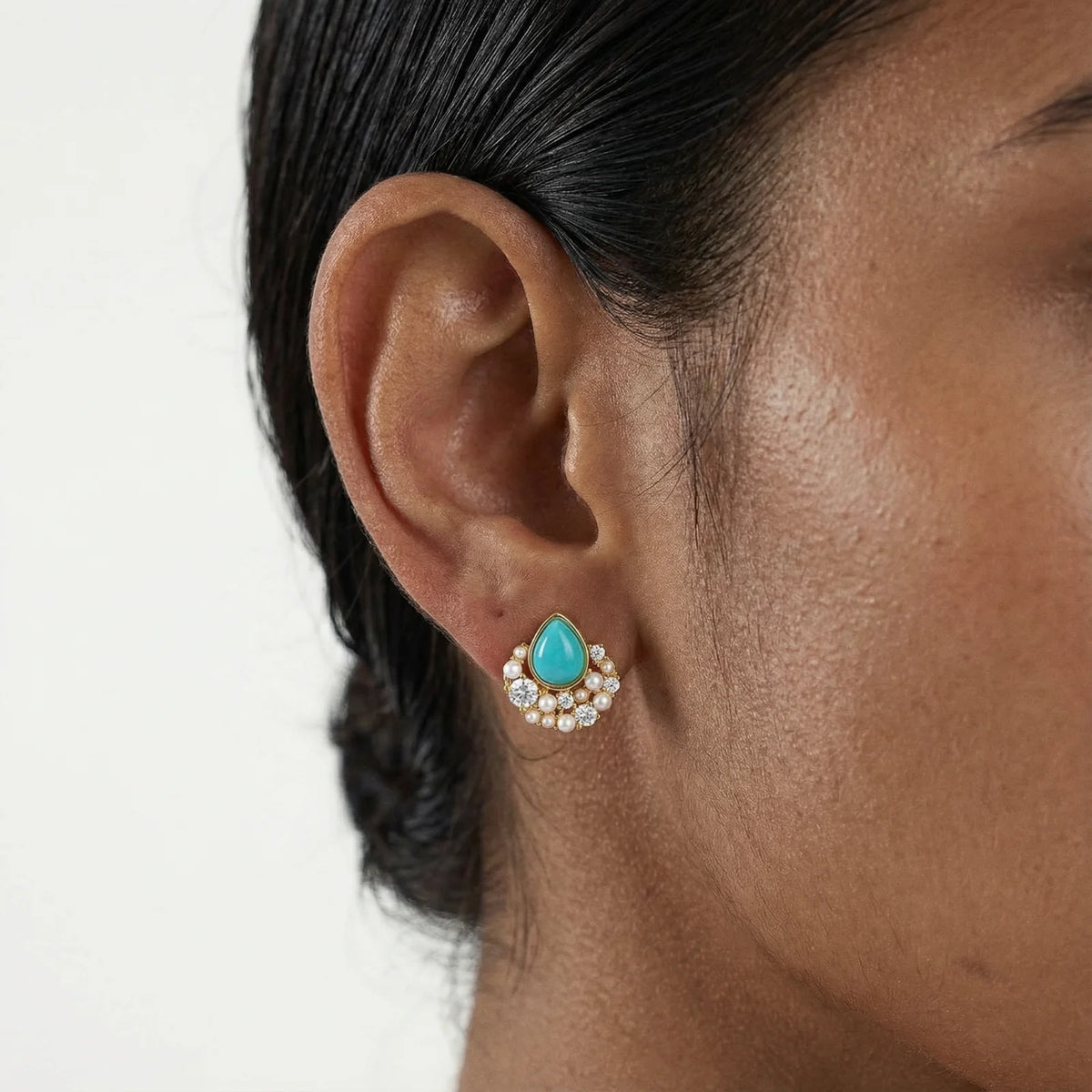 Azure Dreams Earrings - The GlamBox Jewels Boutique