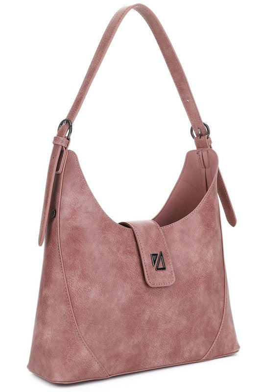 IZA CO Flap Shoulder Bag