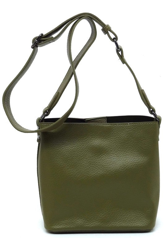 IZA CO Bucket Crossbody Bag