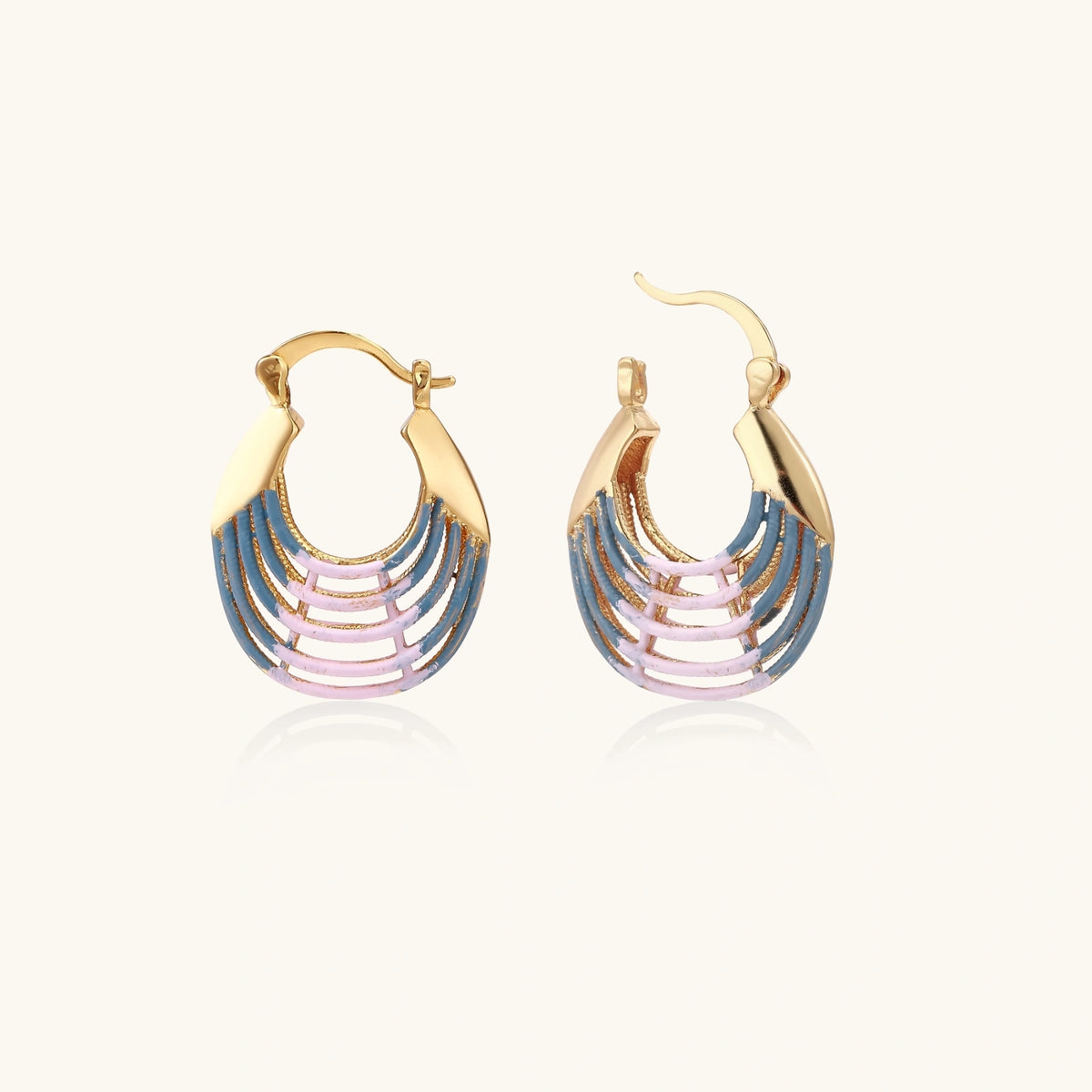 Sunrise Ripple Hoops