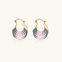 Sunrise Ripple Hoops