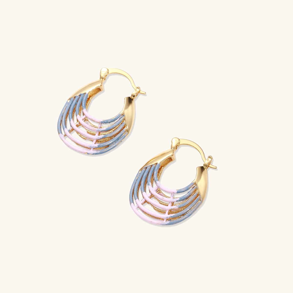 Sunrise Ripple Hoops