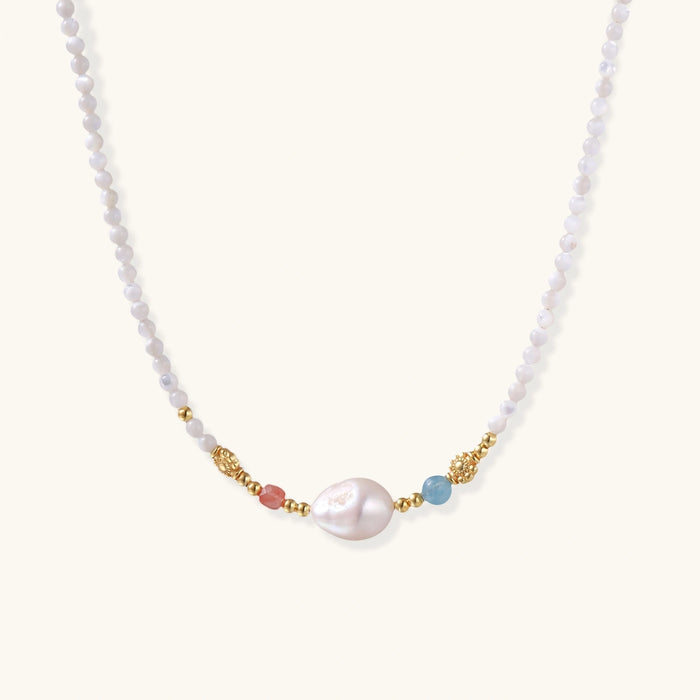 Pearl Garden Beaded Necklace - The GlamBox Jewels Boutique
