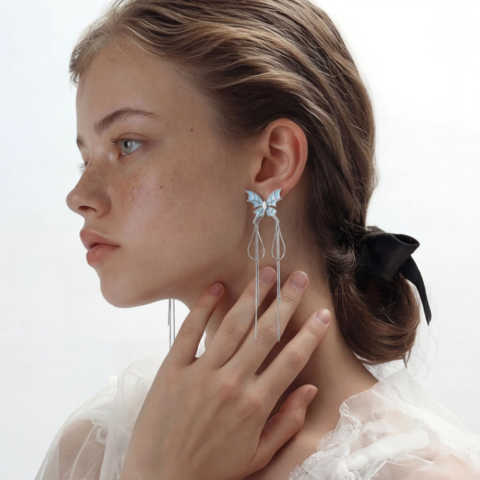 Ethereal Butterfly Earrings - The GlamBox Jewels Boutique