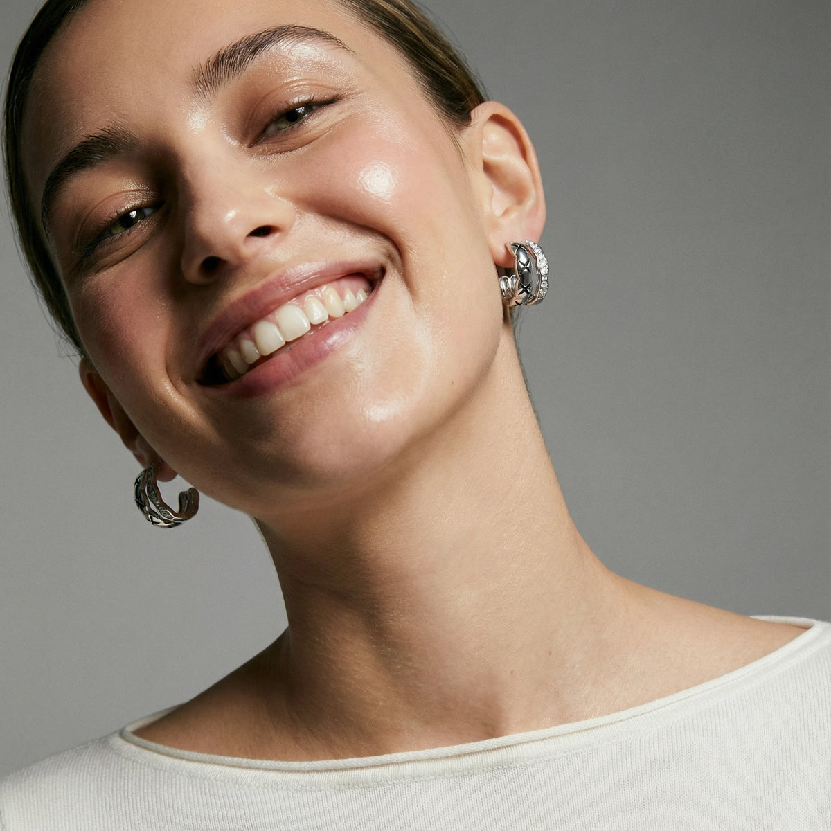 Twisted X Hoops - The GlamBox Jewels Boutique