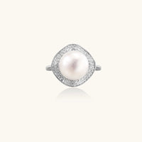 Pearl Halo Dreams Ring - The GlamBox Jewels Boutique