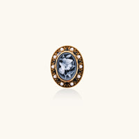 Victorian Rose Cameo Ring by The Glambox Jewels Boutique featuring a detailed carved rose cameo on a gold-toned ring band