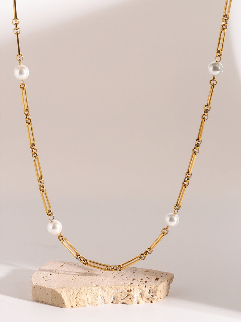 Pearl Chain Necklace