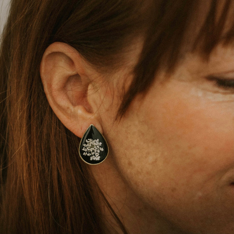 Large Teardrop Studs