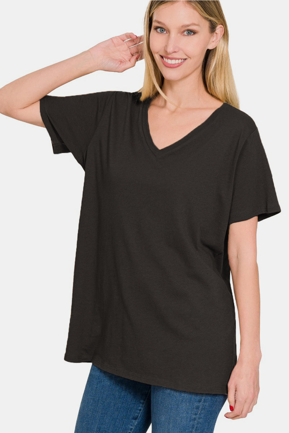 Zenana V-Neck T-Shirt