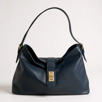 THE CLARA LEATHER SLOUCH BAG