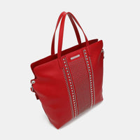 Nicole Lee USA Studded Large Tote Bag