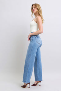 Wide Leg Jeans with Pockets