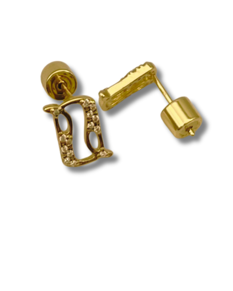 Beginning #2 Logo Earrings