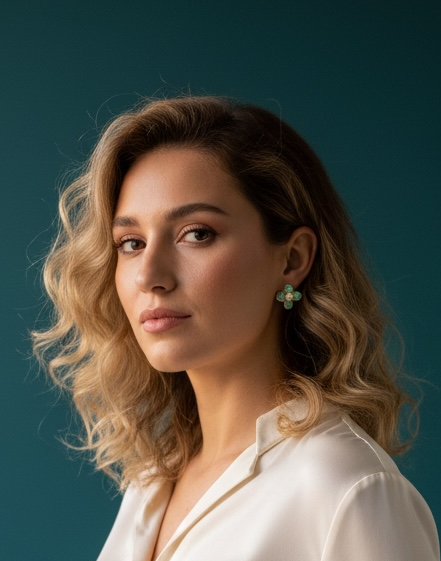 Pendientes de cruz con gloria de perla turquesa