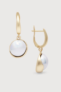 Colorful glass orb dangle earrings from SAACHI, featuring vibrant glass beads hanging from delicate hooks.