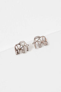 Elephant Earrings 18K Rose Gold plated & 24K Gold plated