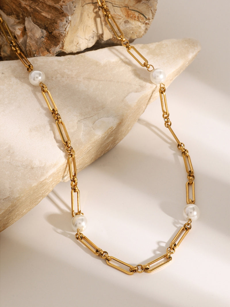 Pearl Chain Necklace