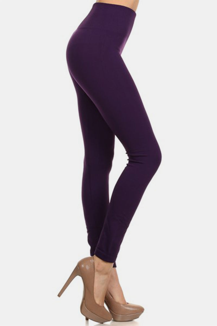 Seamless High Waist Fleece Leggings