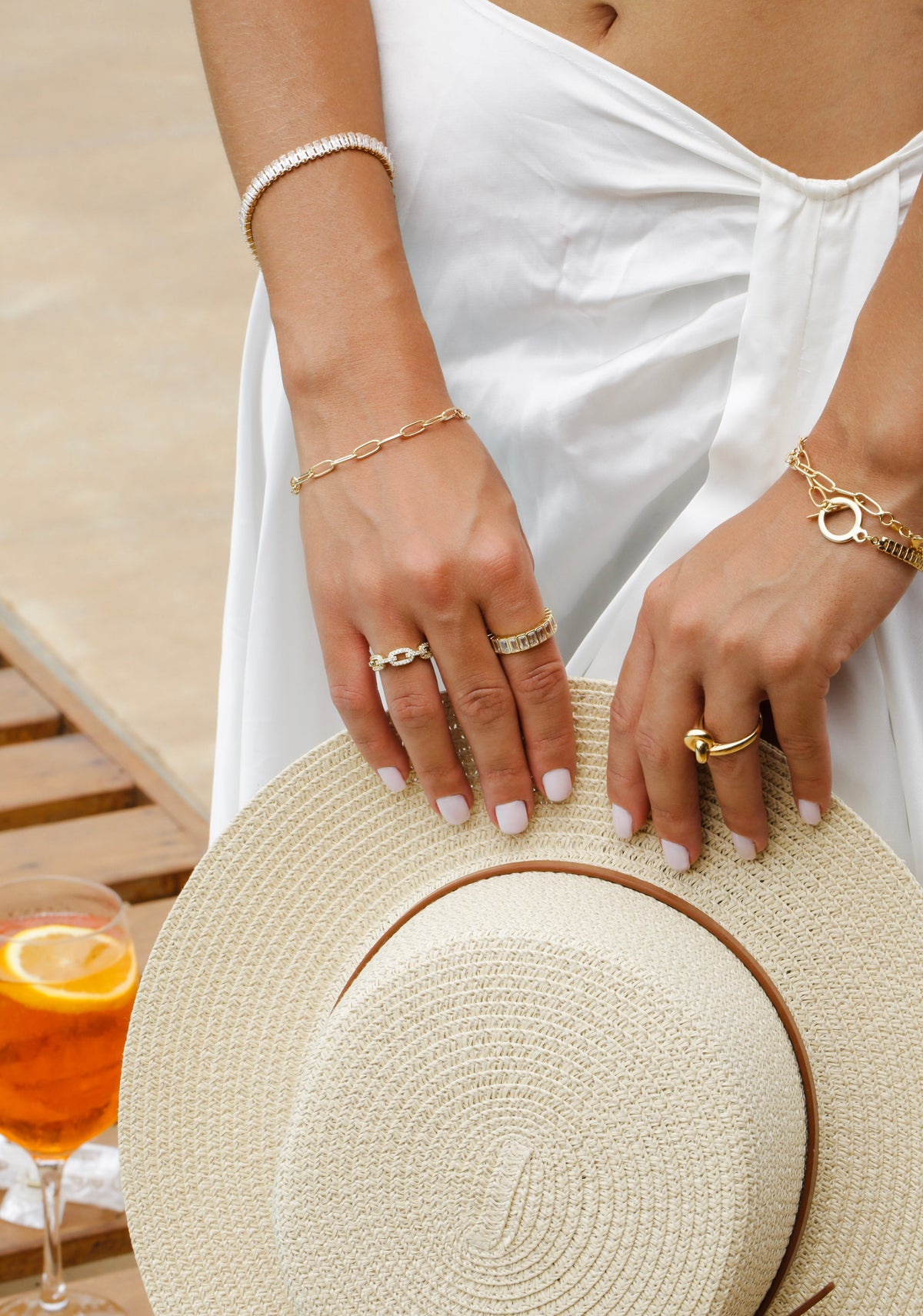 Anillo de nudo de golpe