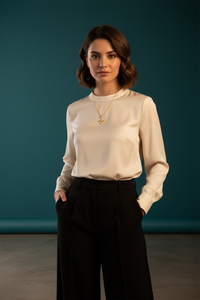 Gilded Glory Cross Necklace