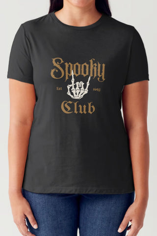 Simply Love Spooky Club Short Sleeve Tubular T-Shirt