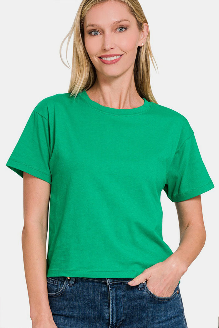 Zenana Cropped T-Shirt