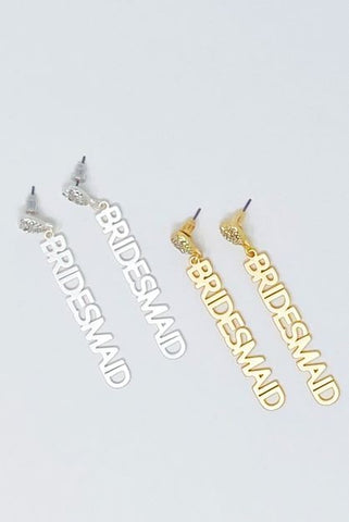 Be My Bridesmaid Earrings